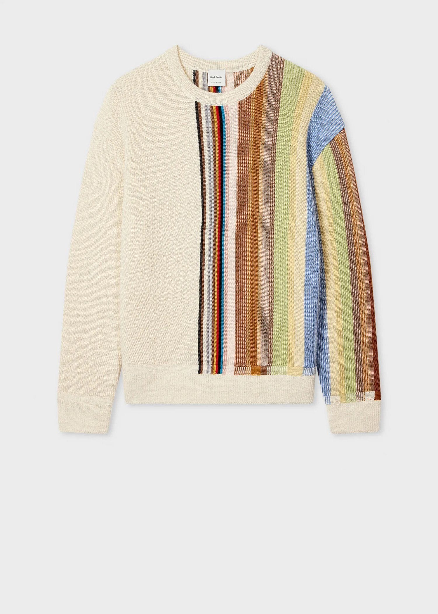 ウィメンズ "Signature Stripe" クルーネック ニット