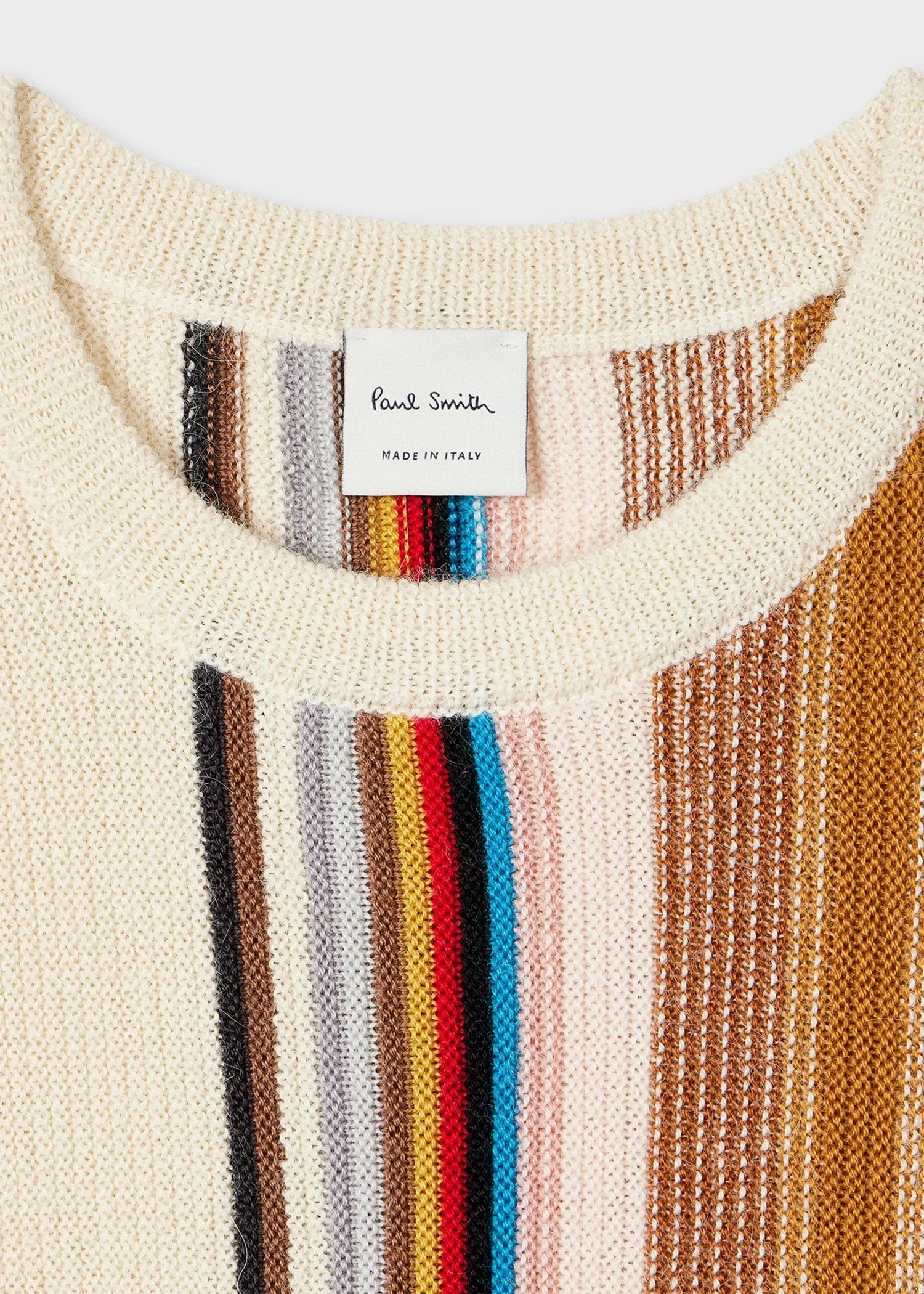 ウィメンズ "Signature Stripe" クルーネック ニット