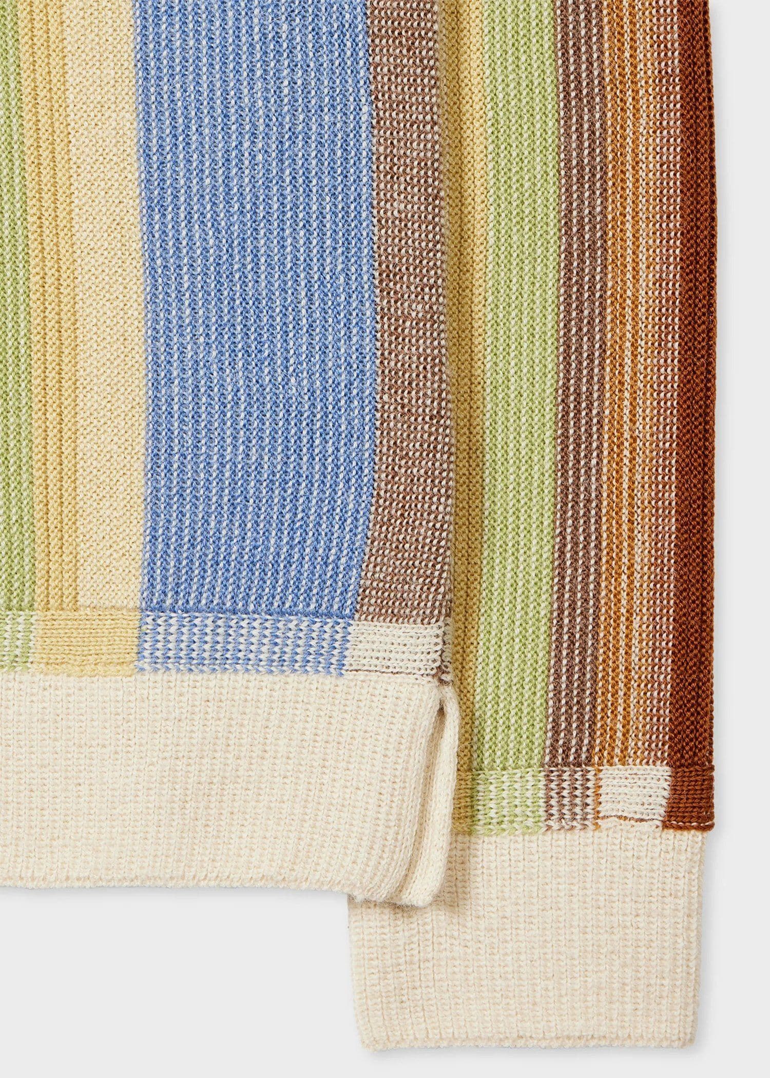 ウィメンズ "Signature Stripe" クルーネック ニット