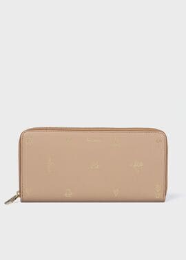ミックスドゥードゥル ラウンドジップ 長財布
