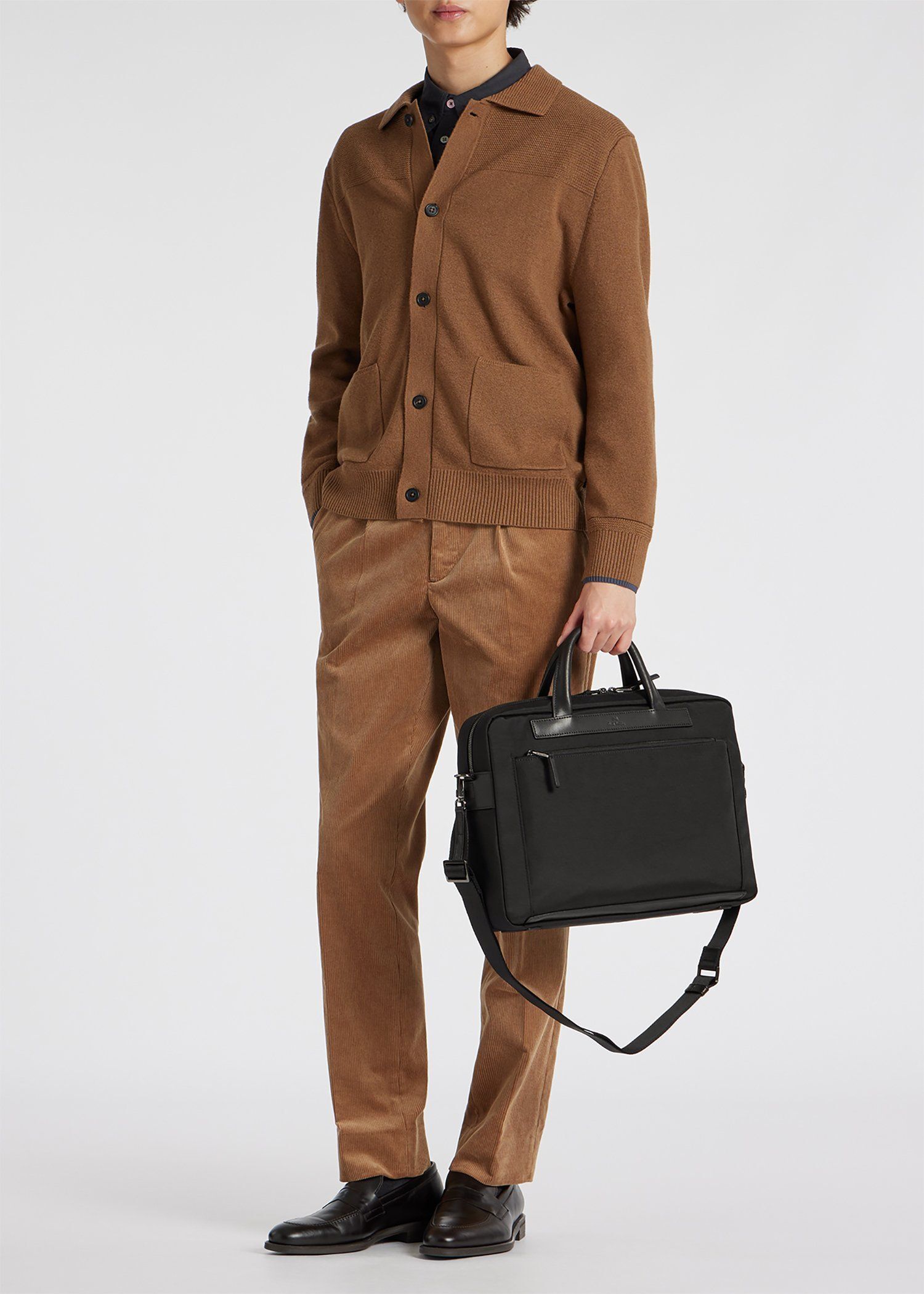 PS Paul Smith ビジネス ナイロン 2Wayブリーフケース