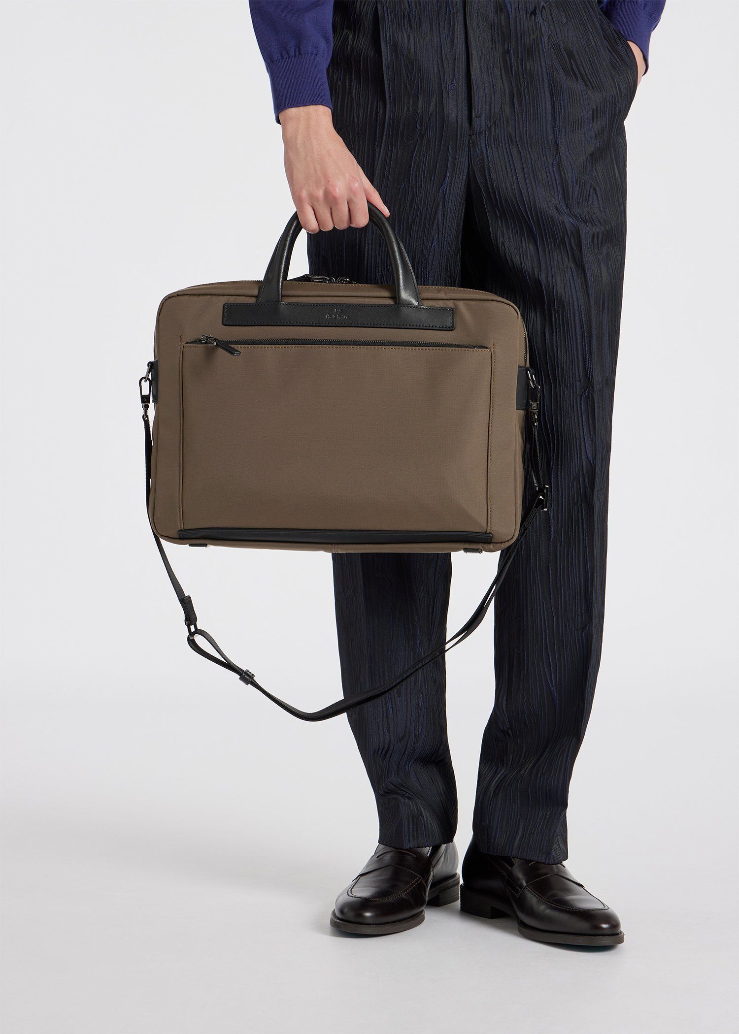 PS Paul Smith ビジネス ナイロン 2Wayブリーフケース