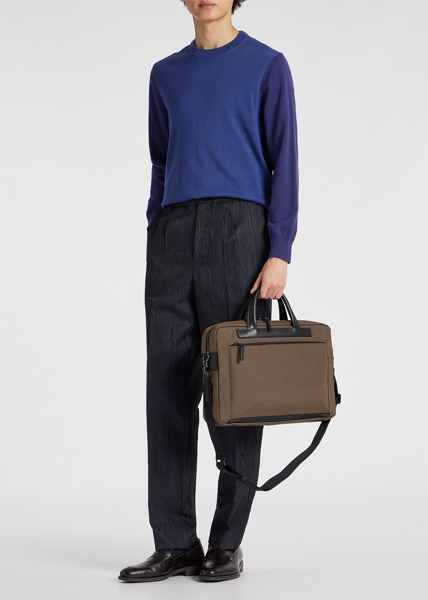 PS Paul Smith ビジネス ナイロン 2Wayブリーフケース