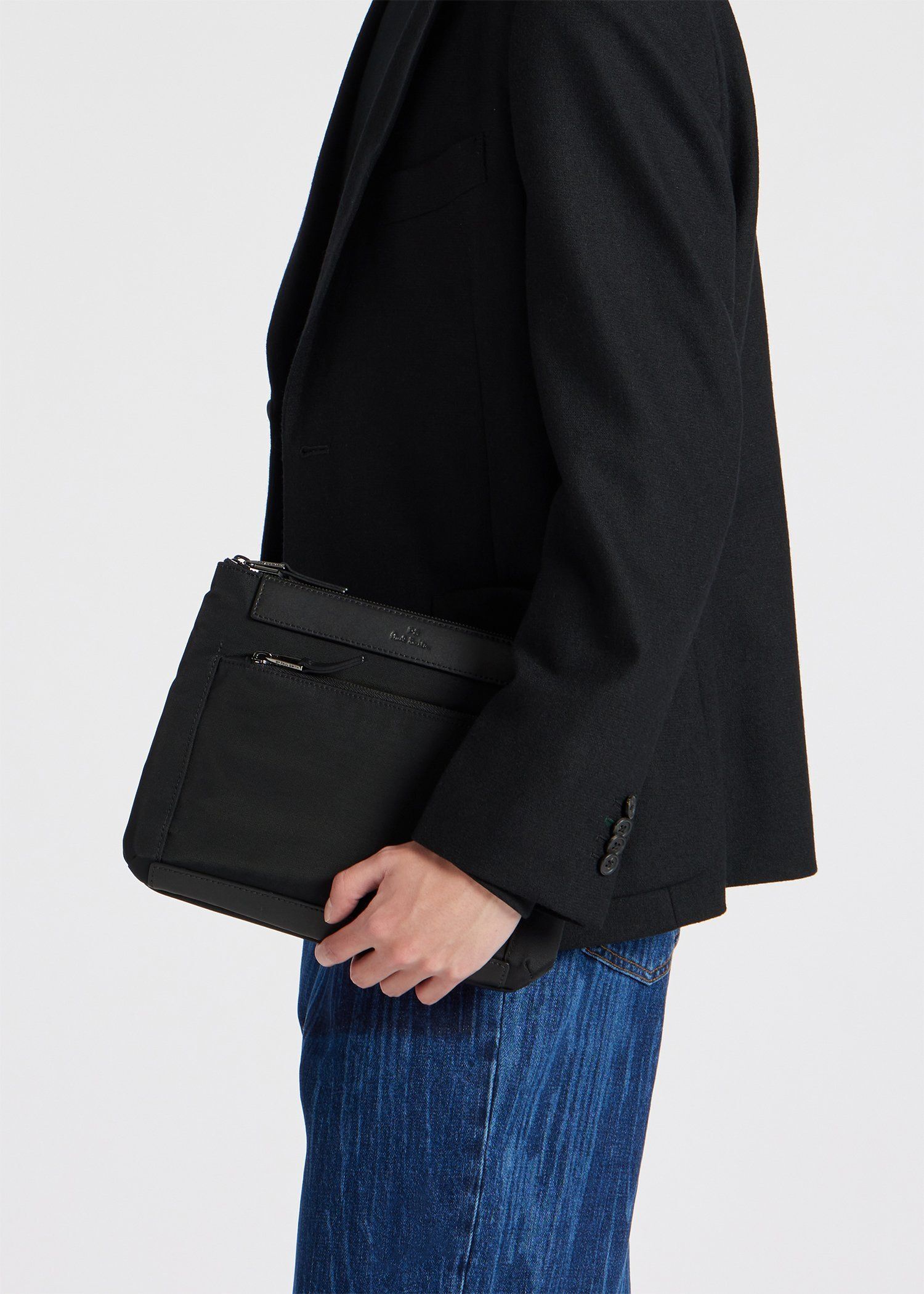 PS Paul Smith ビジネス ナイロン 2Wayショルダーバッグ