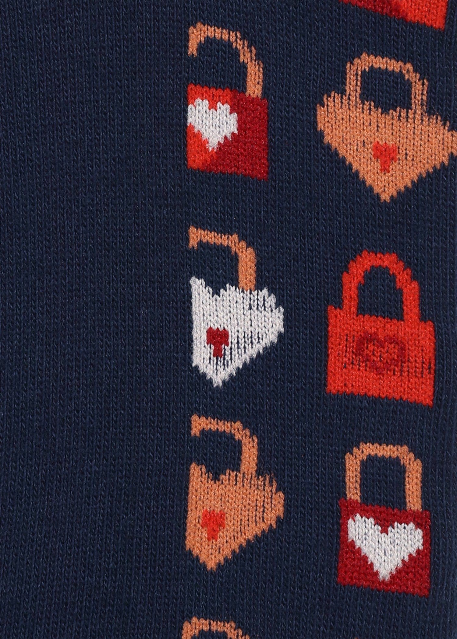 ウィメンズ "Heart Locket" スニーカーソックス
