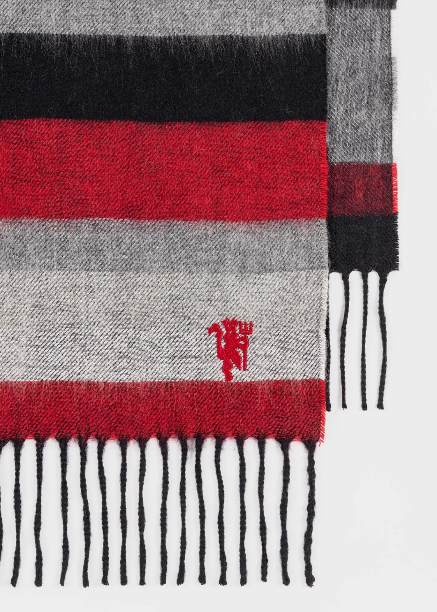 Paul Smith for Manchester United ランダムボーダー マフラー