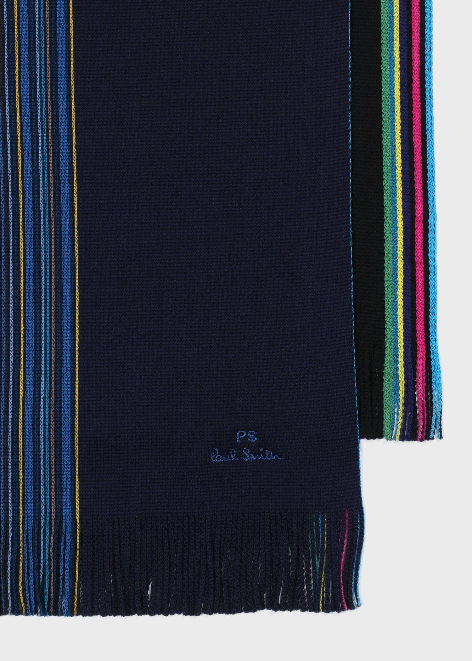 Paul Smith】マフラー シグネチャーストライプ ラッセル (Paul