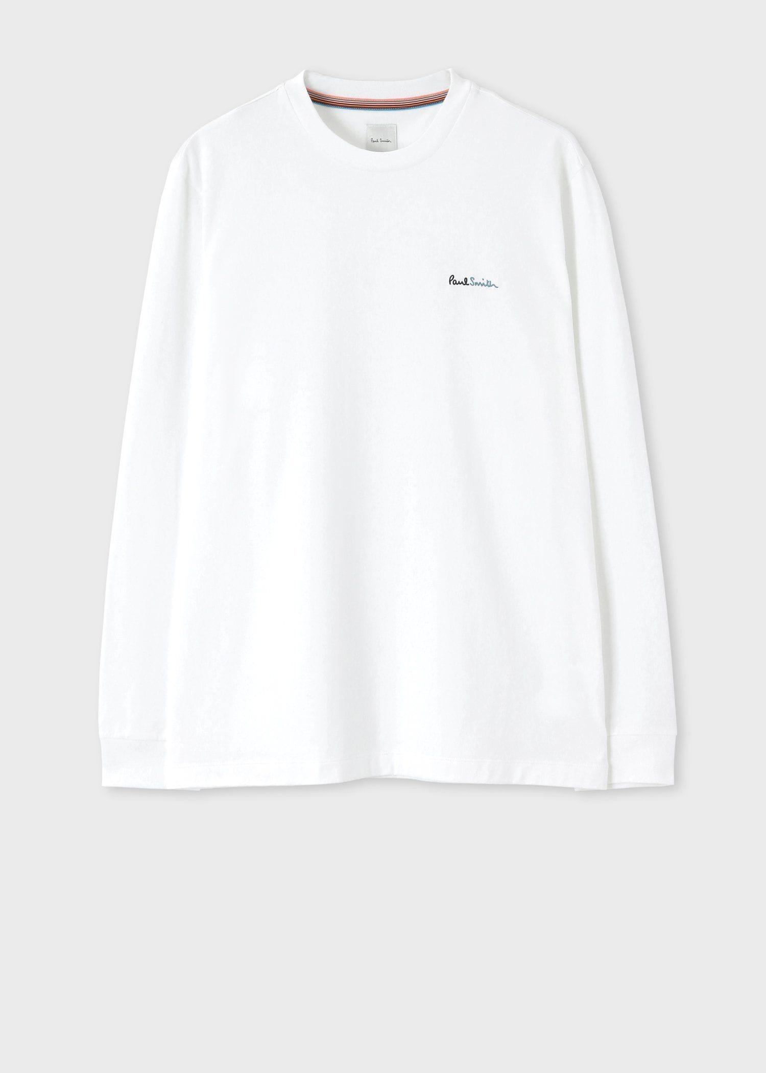 ランダムスペル 長袖Tシャツ（ホワイト） ｜ポール・スミス