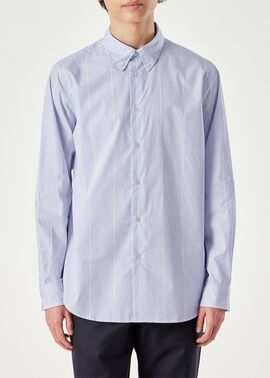 売れ筋ランキングも掲載中！ コンビネーションストライプ ボタンダウンシャツ ｜ポール・スミス 半袖シャツ