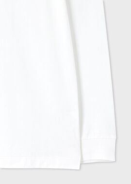 ランダムスペル 長袖Tシャツ（ホワイト） ｜ポール・スミス