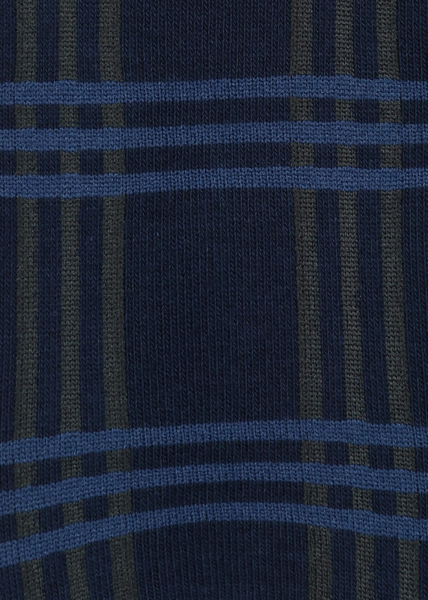 "Modern Check" ショートソックス