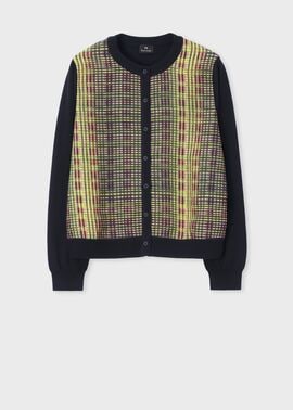 ウィメンズ "Check" コンビ カーディガン