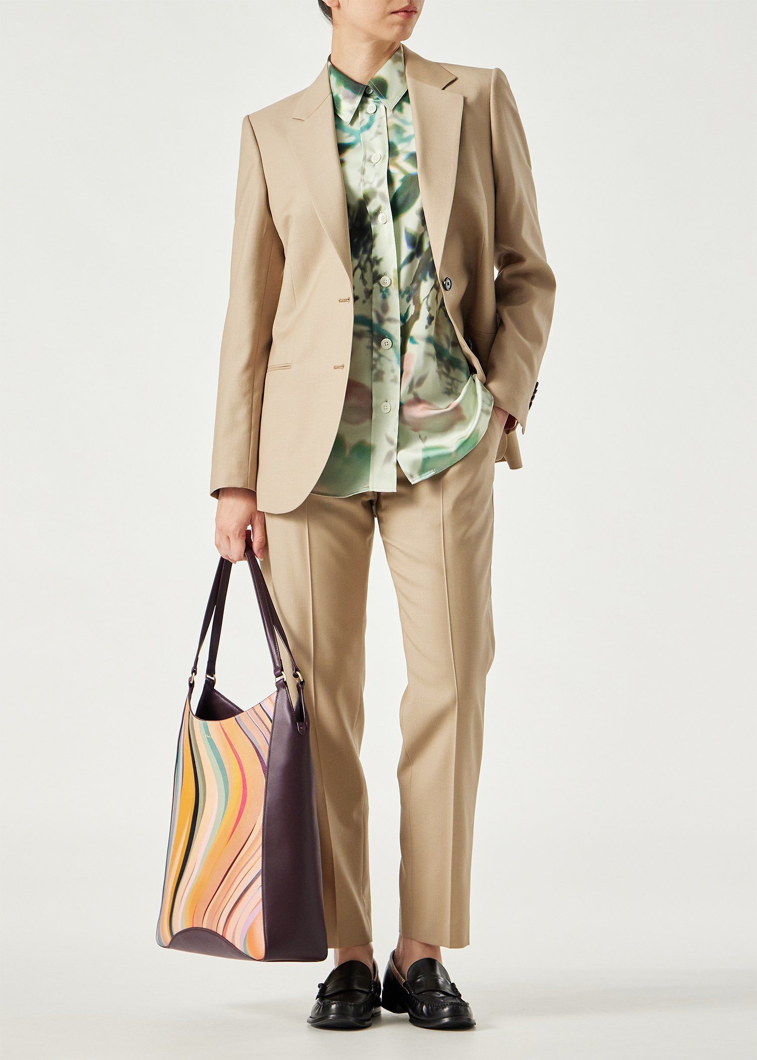 ハンドバッグ Paul Smith Dusky Swirl Bag Paul Smith Dusky Swirl Shoulder Bag | Brown | FARFETCH