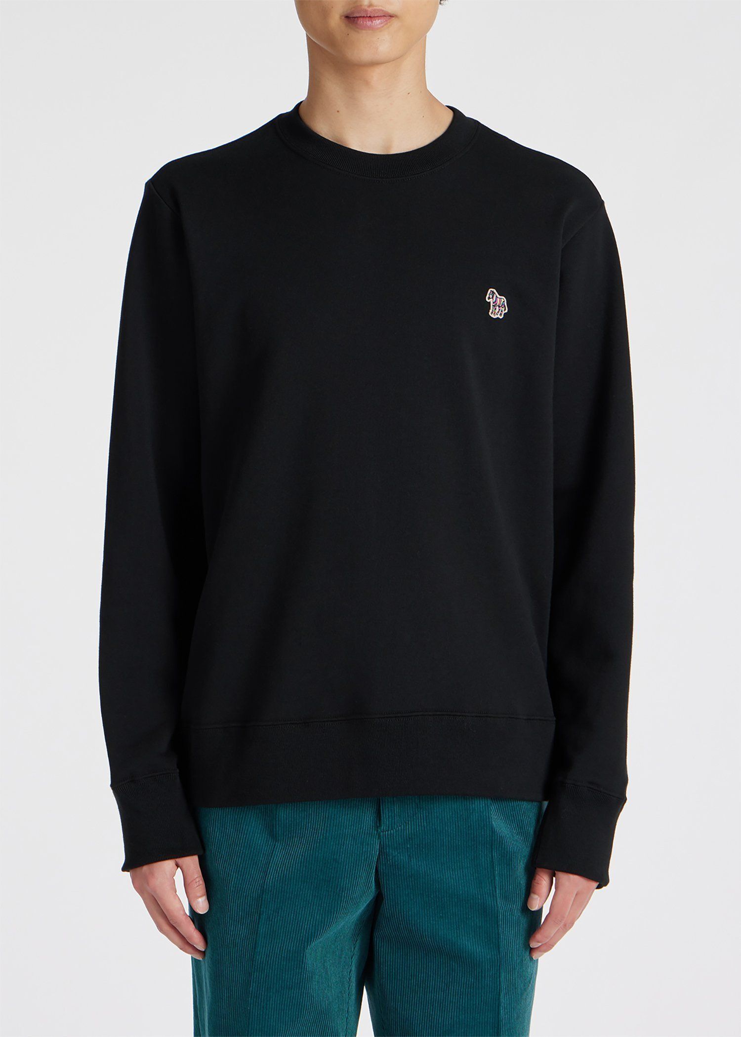 “Sports Stripe Zebra” ワンポイント スウェット