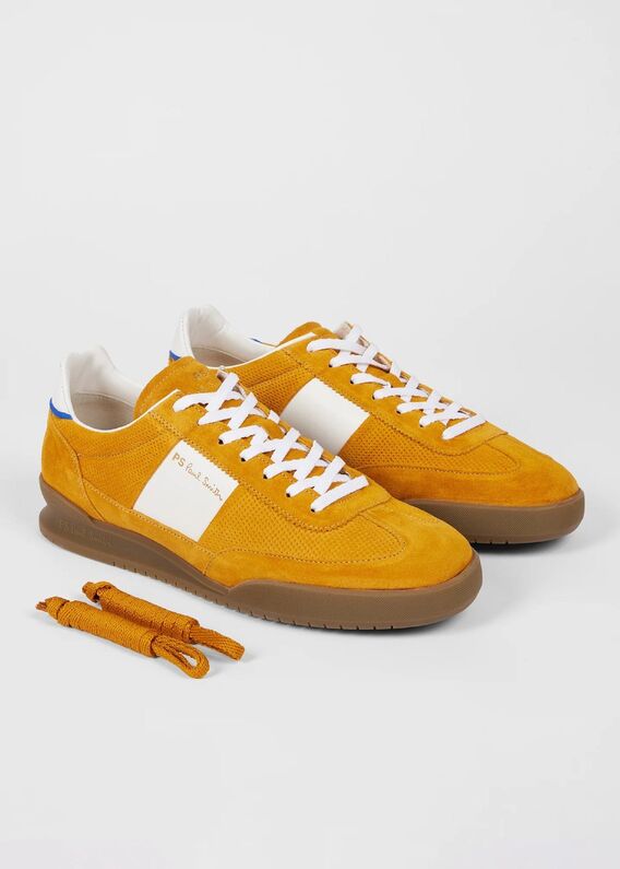 【関税込み】PS by Paul Smith タン＆ベージュ Dover スニーカー Tan & Beige Dover Sneakers by PS by Paul Smith on Sale