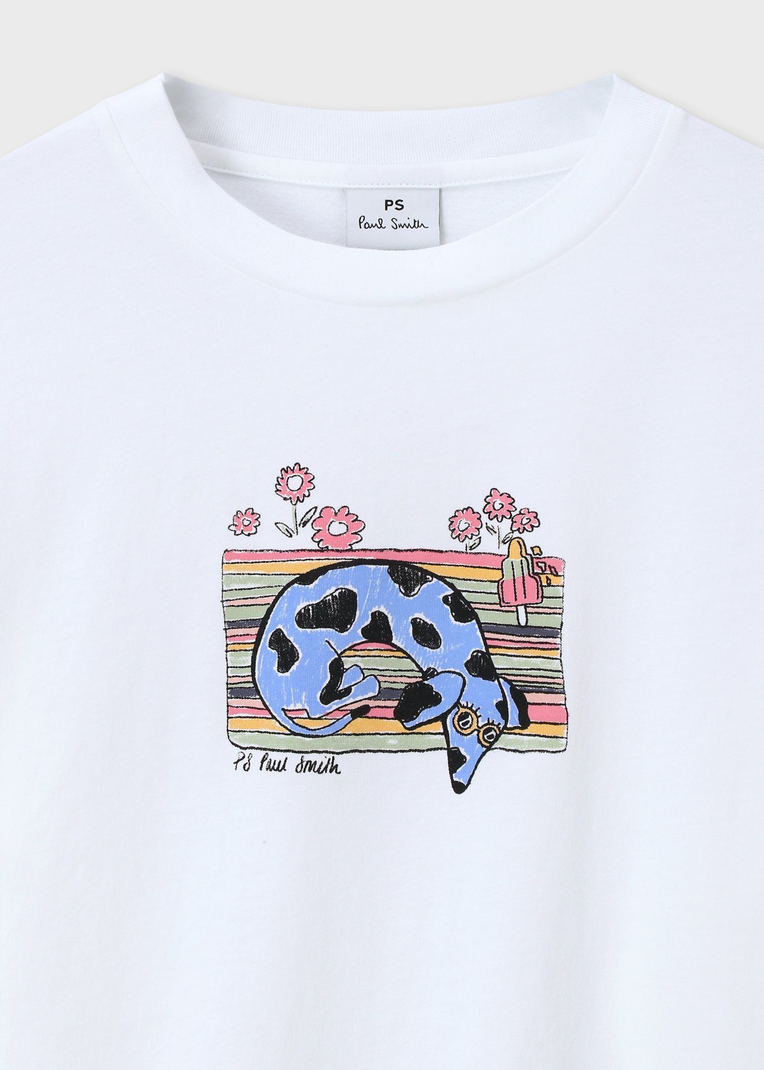 よく見る「芸能人が愛用 ウィメンズ リラックス ｜ポール・スミス 長袖Tシャツ ドッグ トップス
