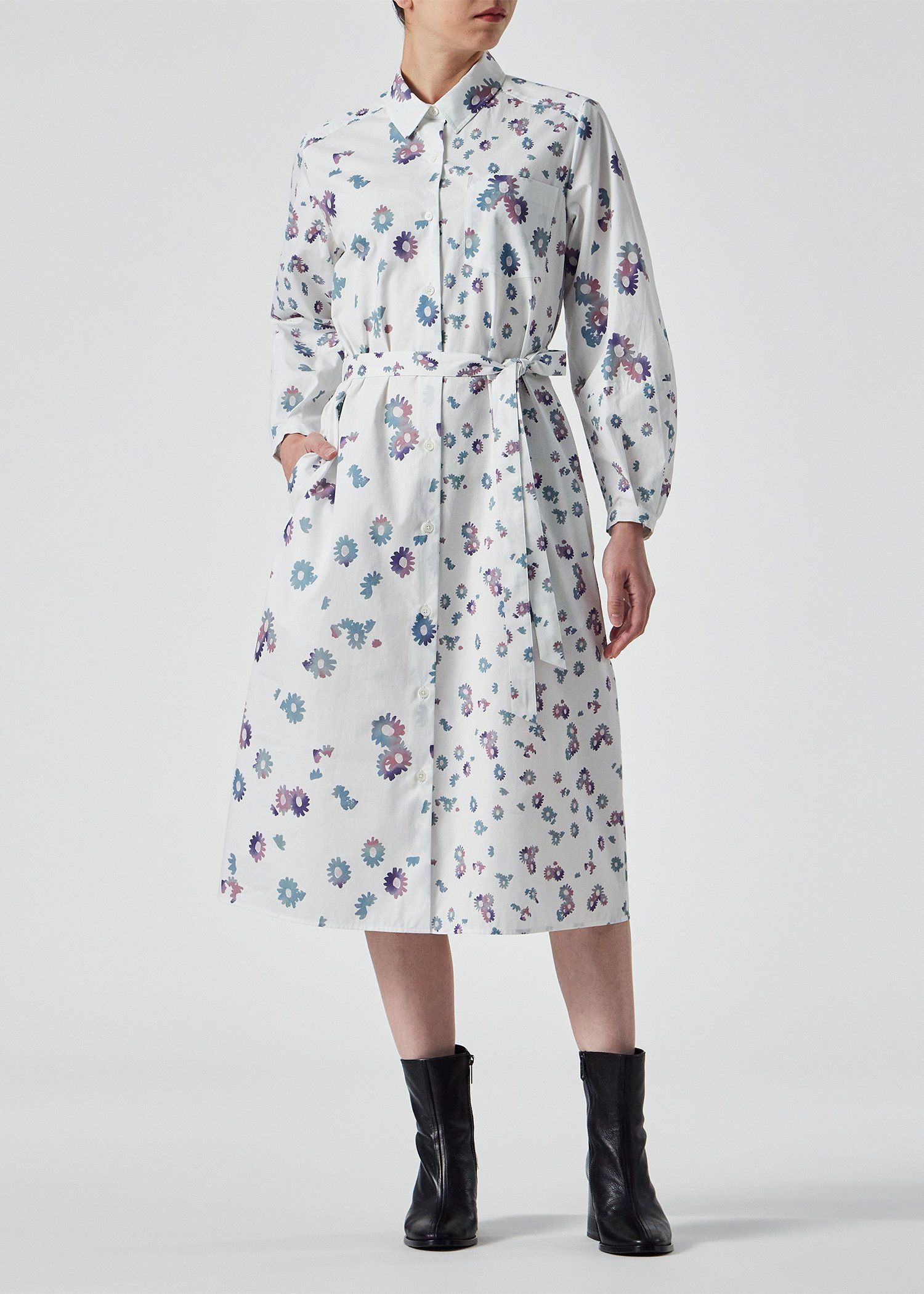 ウィメンズ "Chamomile Floral" ミックス ワンピース