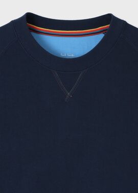 マルチカラーガゼット ロングスリーブTシャツ（ネイビー