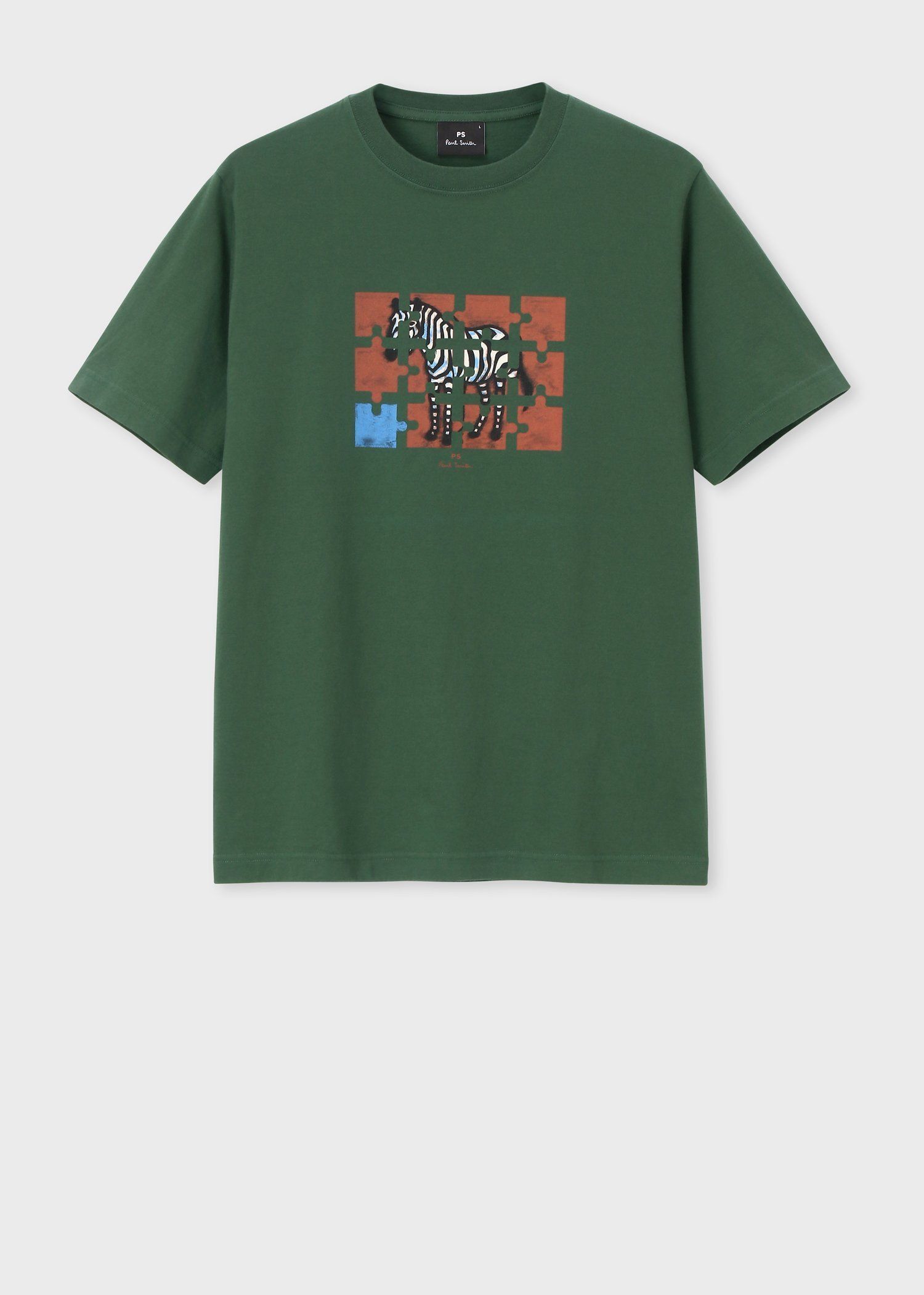 "Zebra in Pieces" Tシャツ