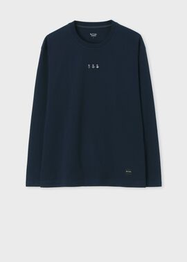 "Paul's Rabbit" 長袖クルーネックTシャツ