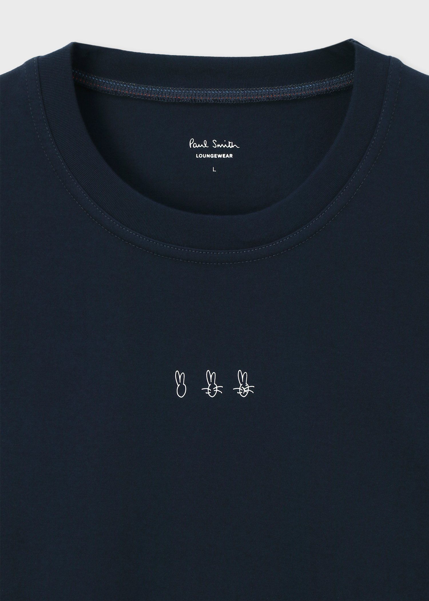 "Paul's Rabbit" 長袖クルーネックTシャツ