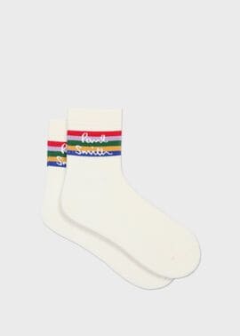 Paul Smith Logo ポップカラー ソックス