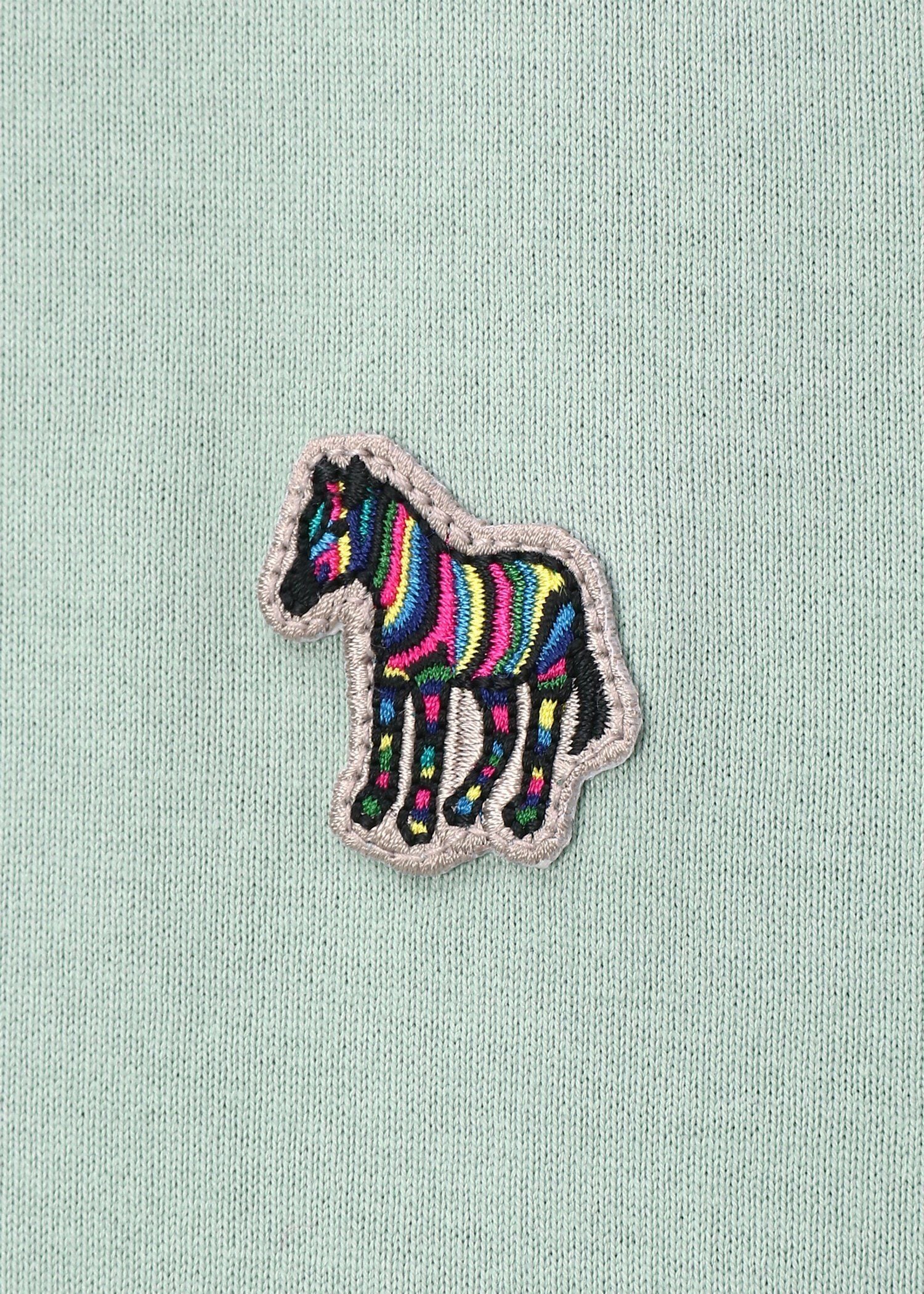 "Sports Stripe Zebra" ワンポイント 半袖Tシャツ