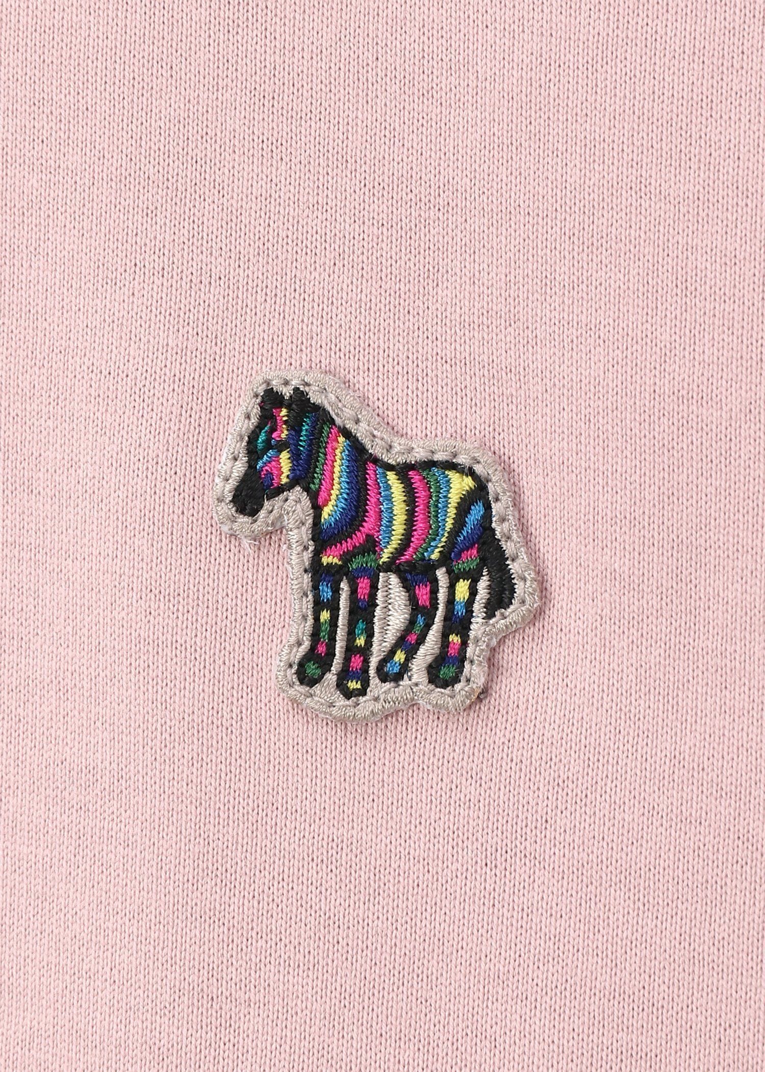 "Sports Stripe Zebra" ワンポイント 半袖Tシャツ