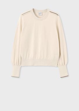 ウィメンズ "Signature Stripe" アイレット ニット