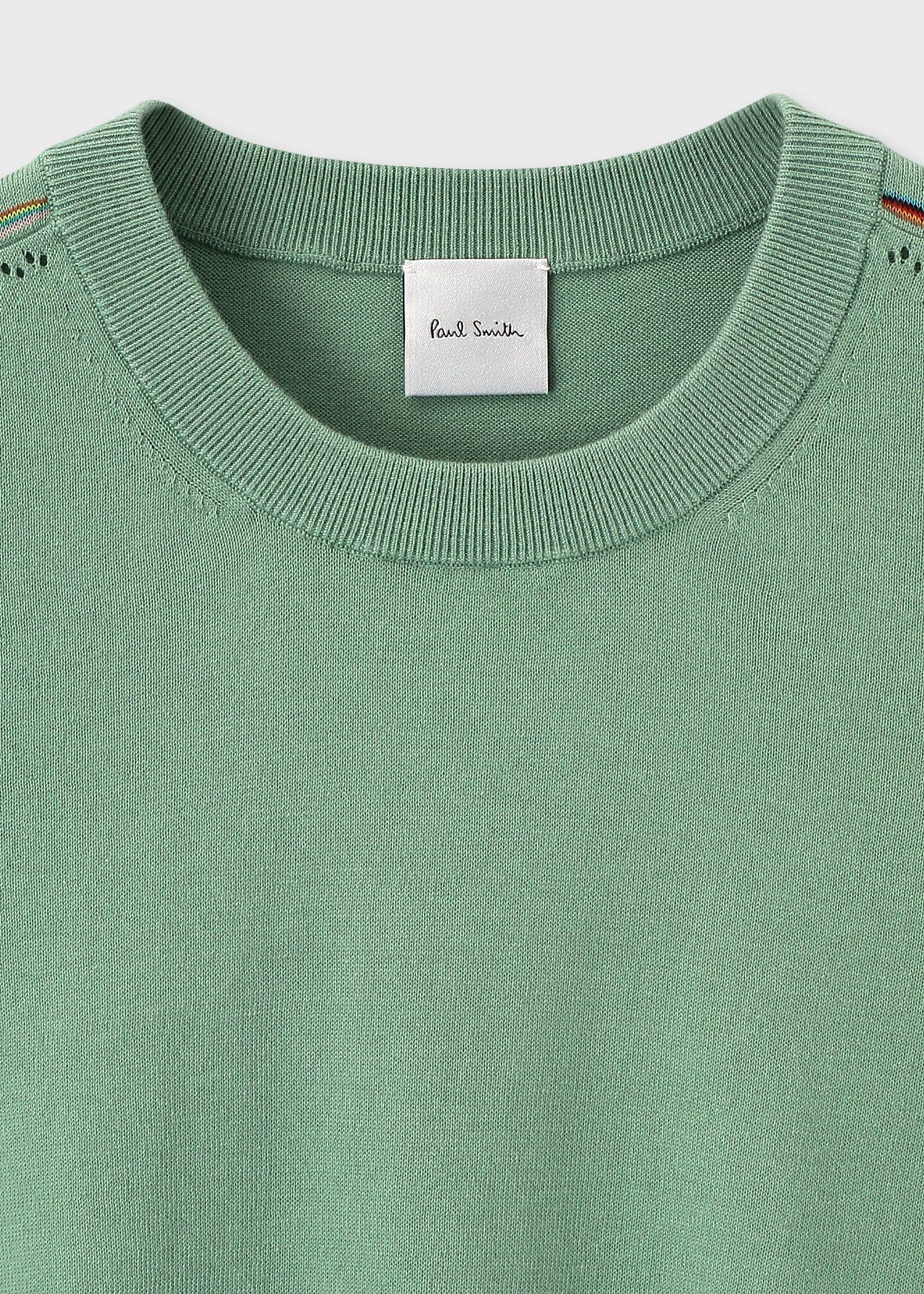 ウィメンズ "Signature Stripe" アイレット ニット