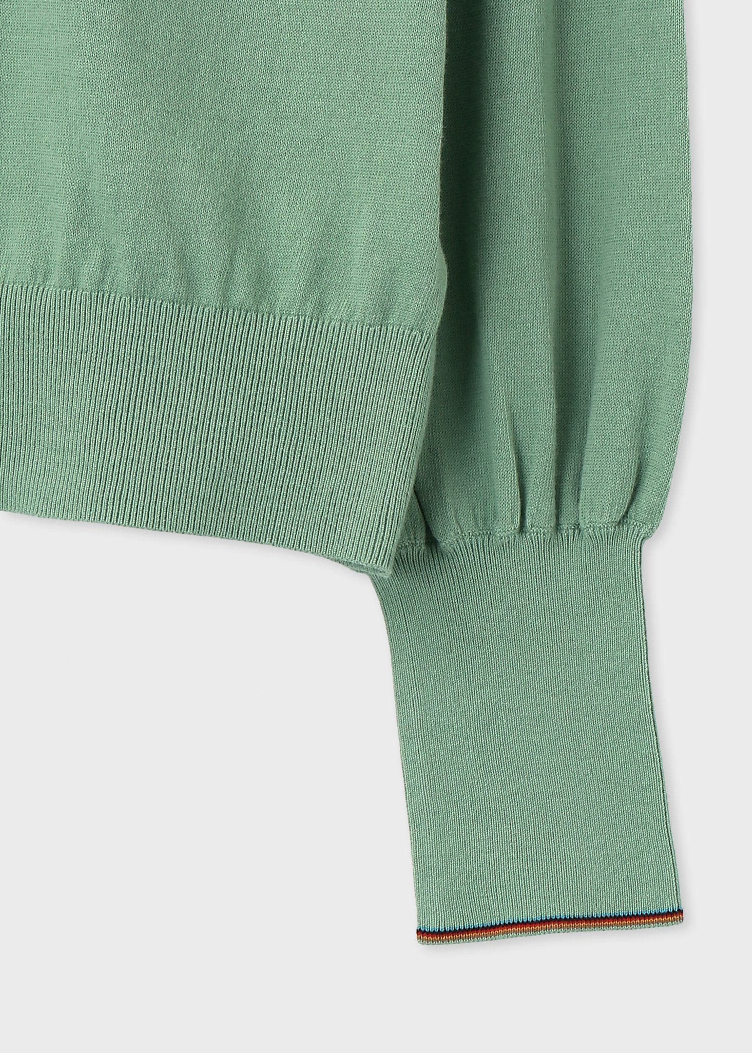 ウィメンズ "Signature Stripe" アイレット ニット
