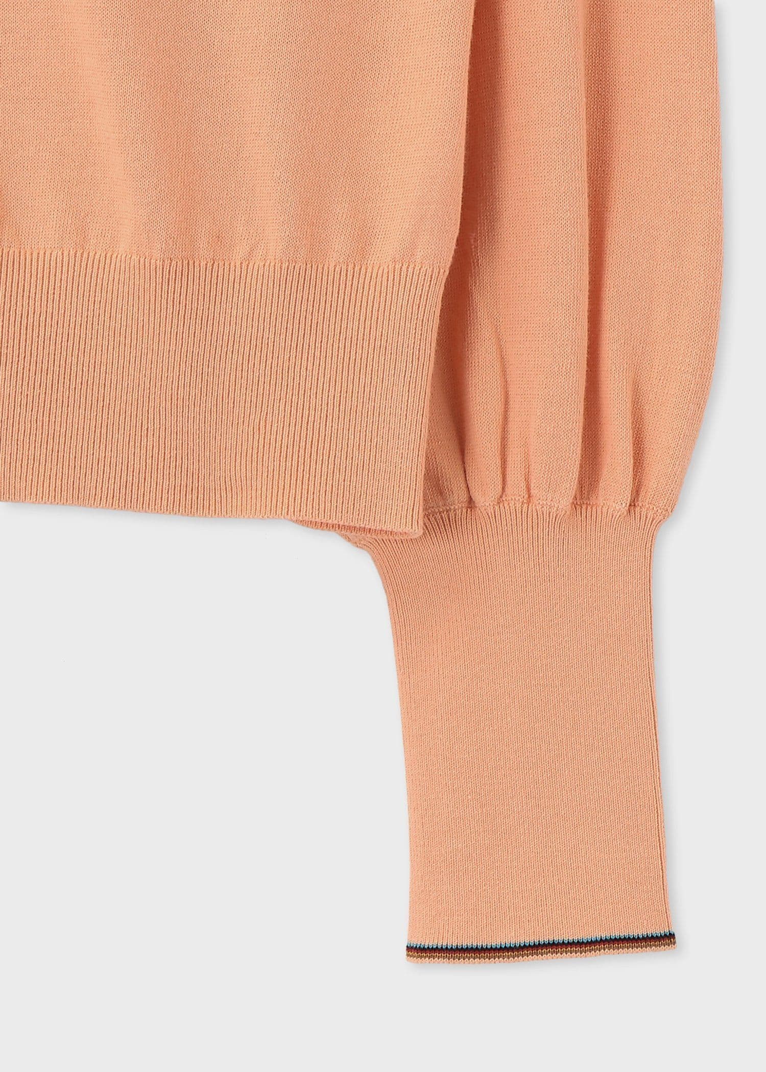 ウィメンズ "Signature Stripe" アイレット ニット