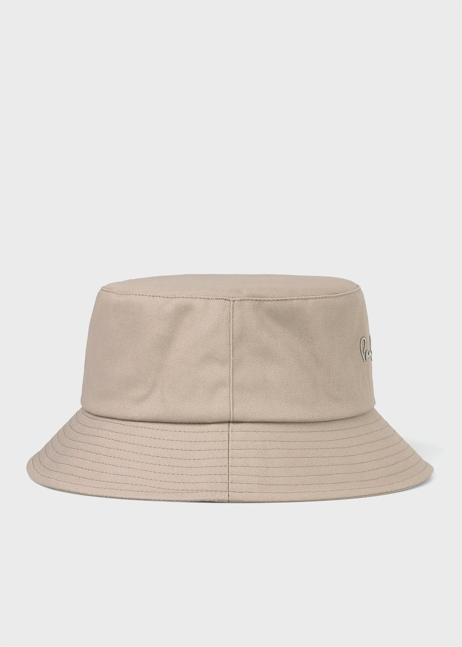 ドローイングロゴ バケットハット