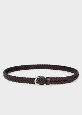 Paul Smith ポールスミス　レザーメッシュベルト　リバーシブル 2WAYメッシュ レザーベルト ｜ポール・スミス