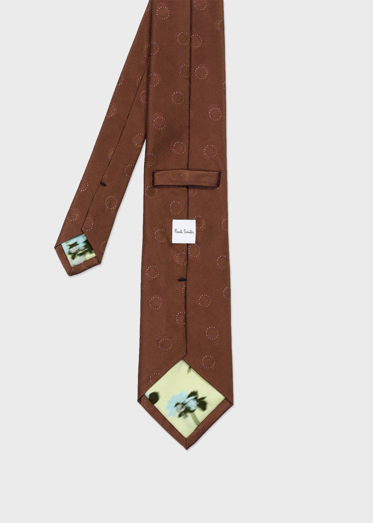 マルチカラー ドットリング タイ