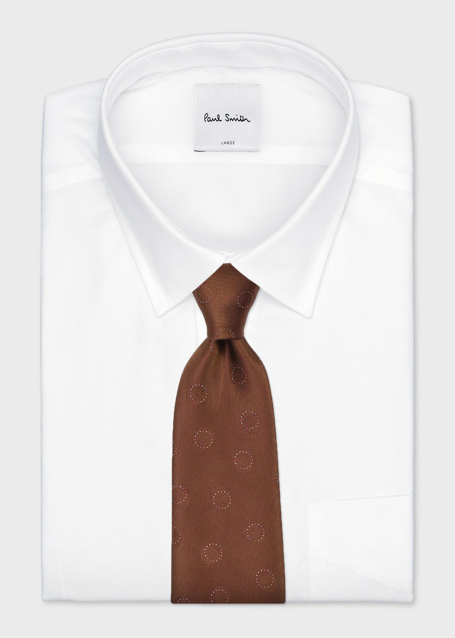 マルチカラー ドットリング タイ