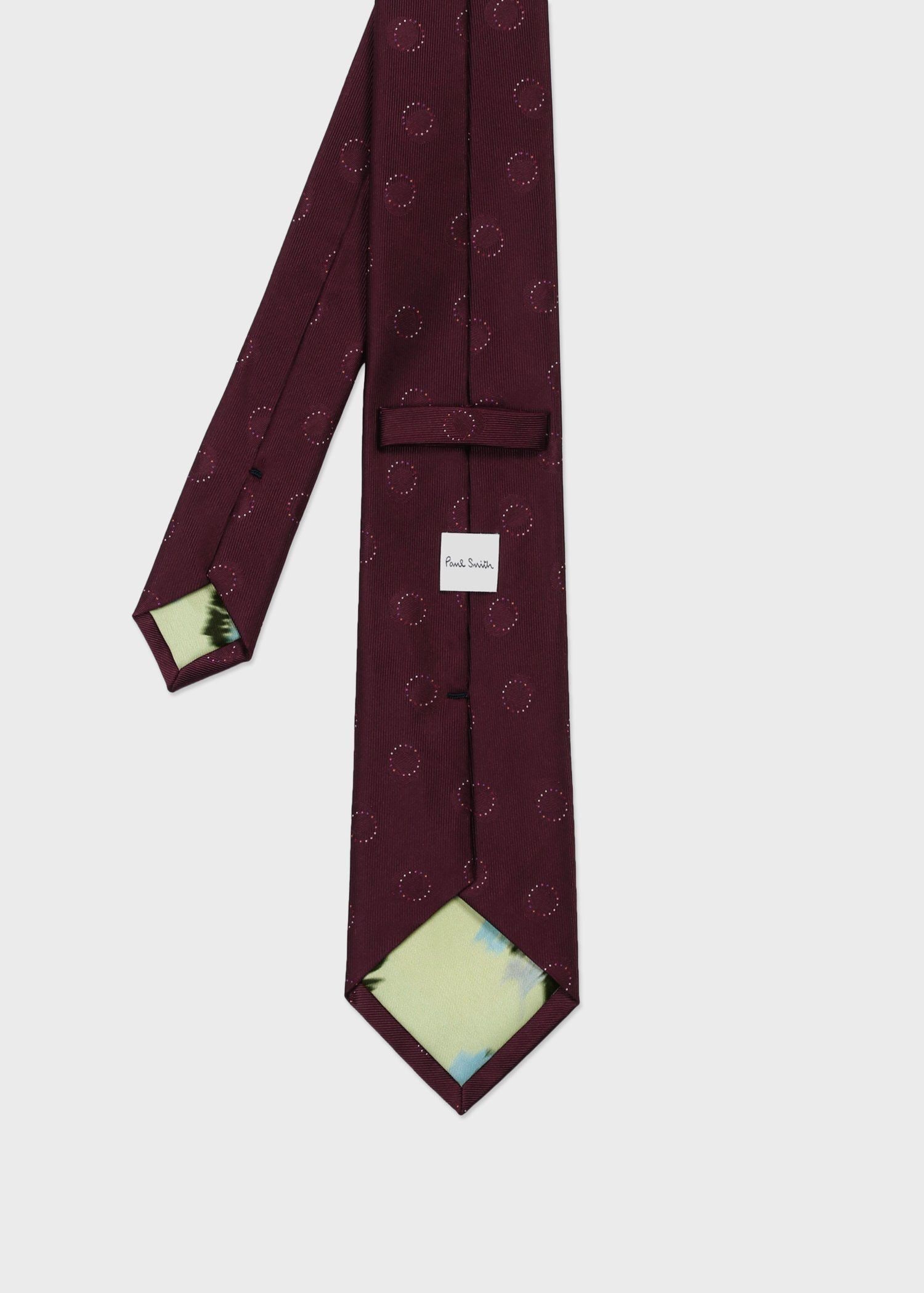 マルチカラー ドットリング タイ