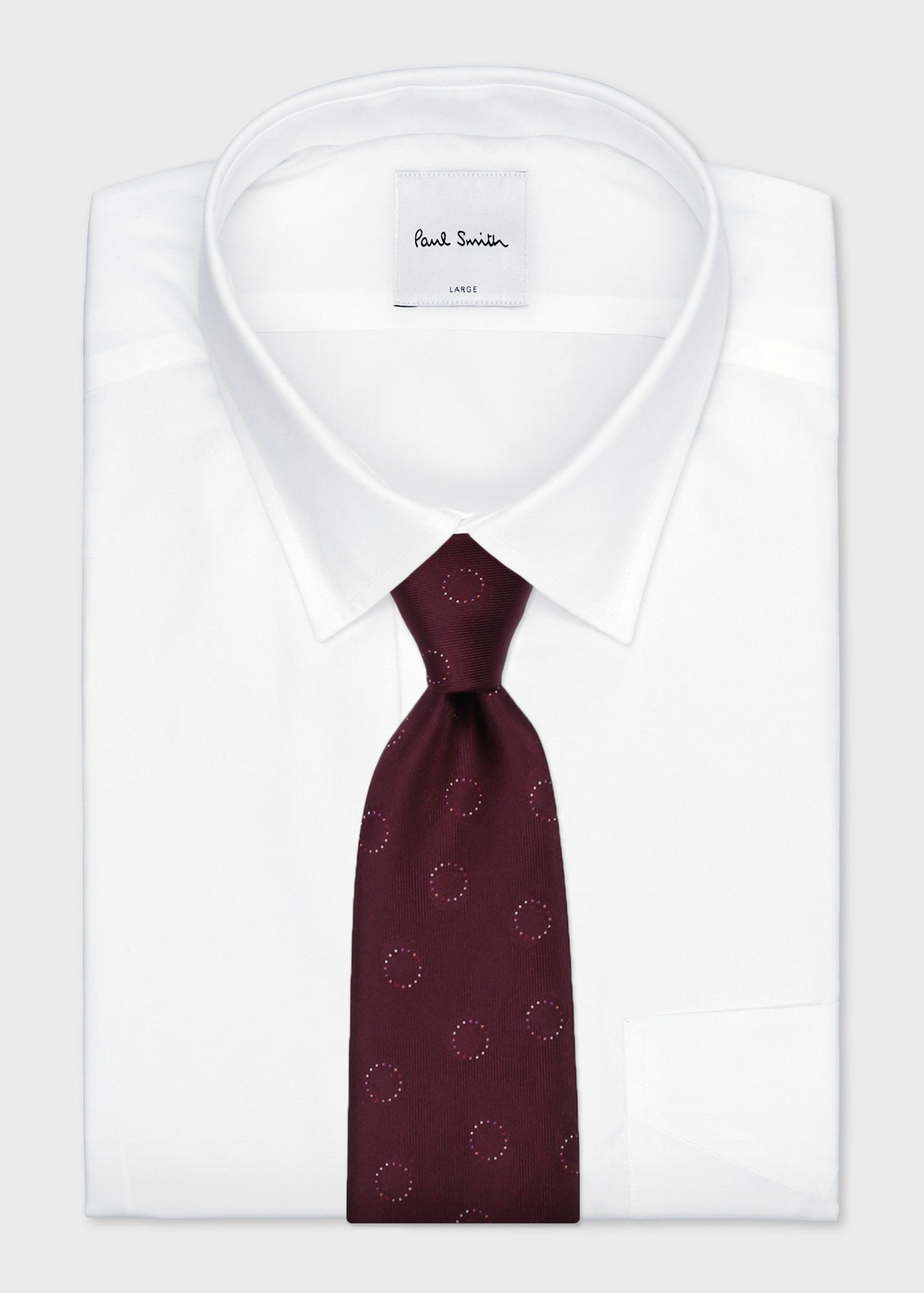 マルチカラー ドットリング タイ