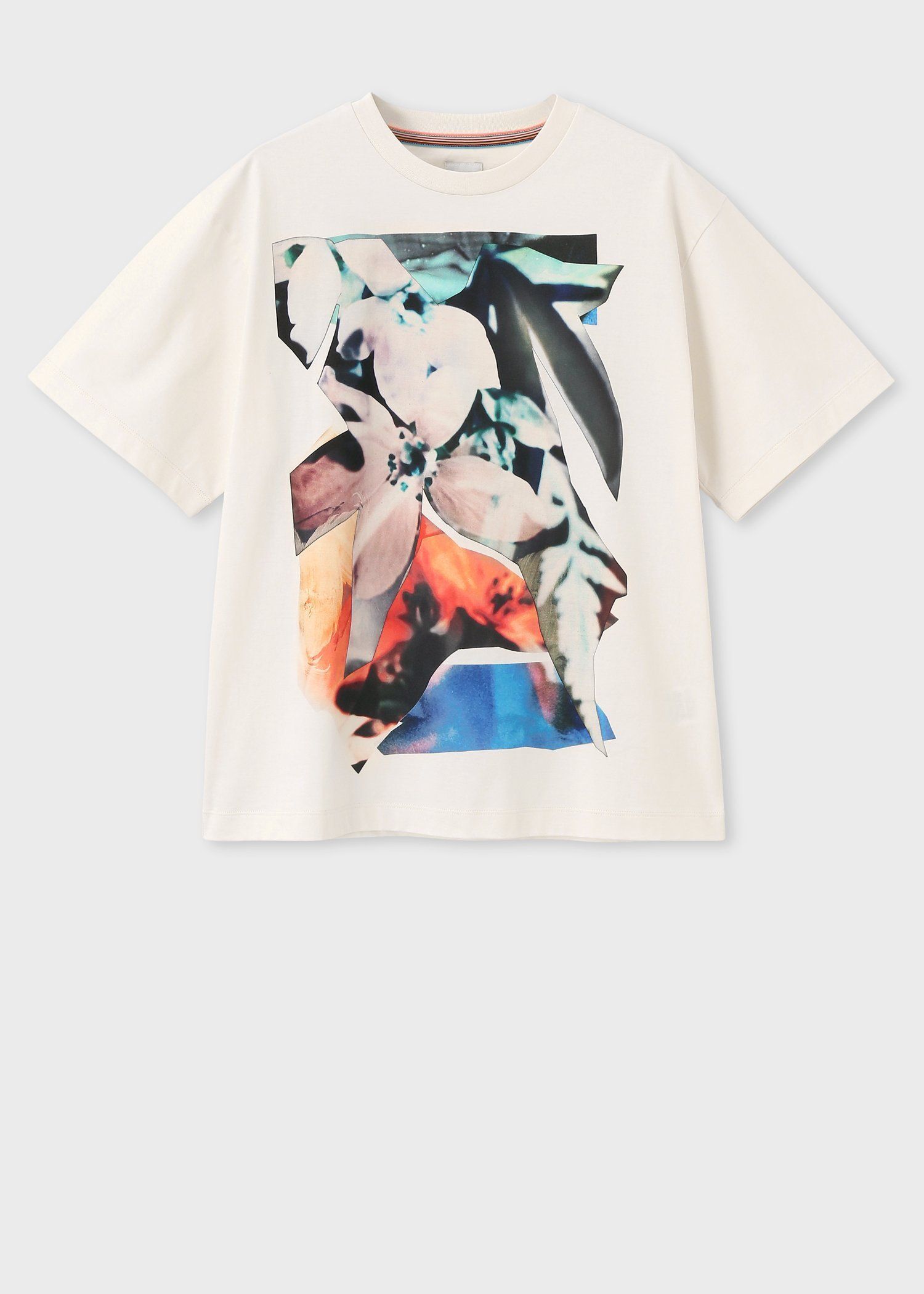 ウィメンズ アートフラワープリント Tシャツ ｜ポール・スミス