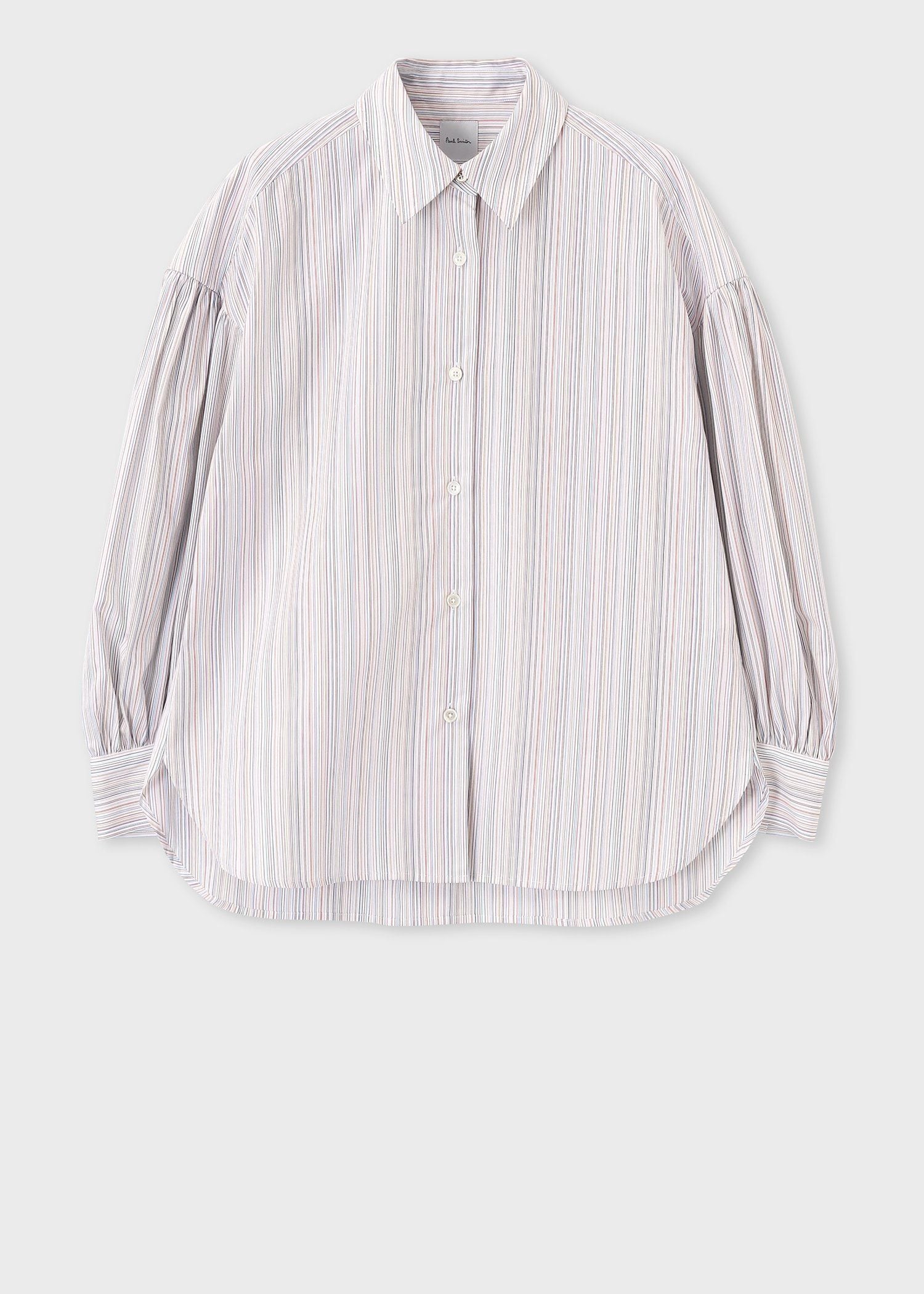 ウィメンズ "Signature Stripe" シャツ