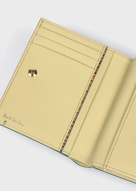 カラードエッジ がま口2つ折り財布(ブラック) |ポール・スミス カラードエッジ がま口2つ折り財布(ブラック) |ポール・スミス