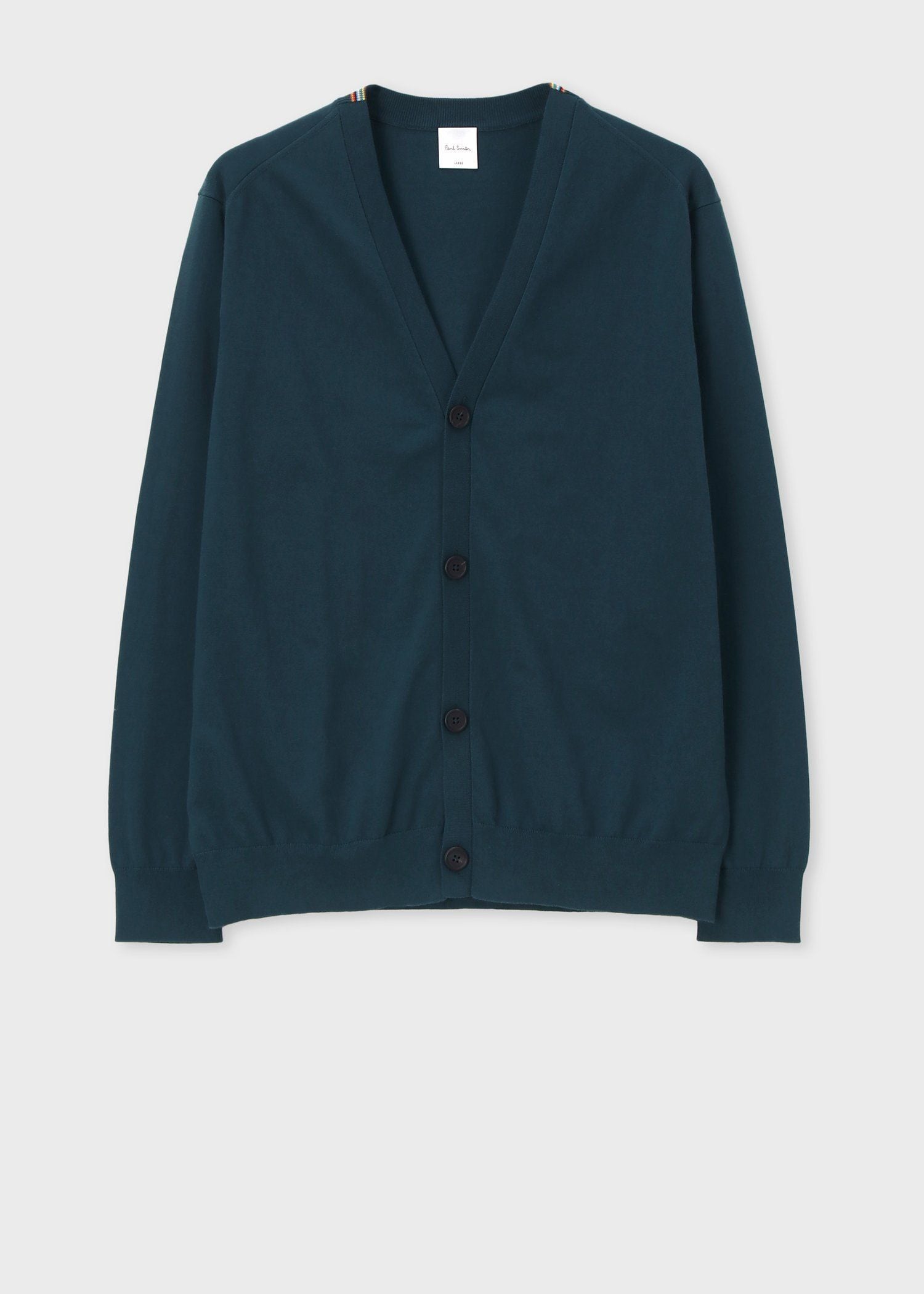 ポールスミス ブラックPaul Smith BLACK 袖配色切替ニット