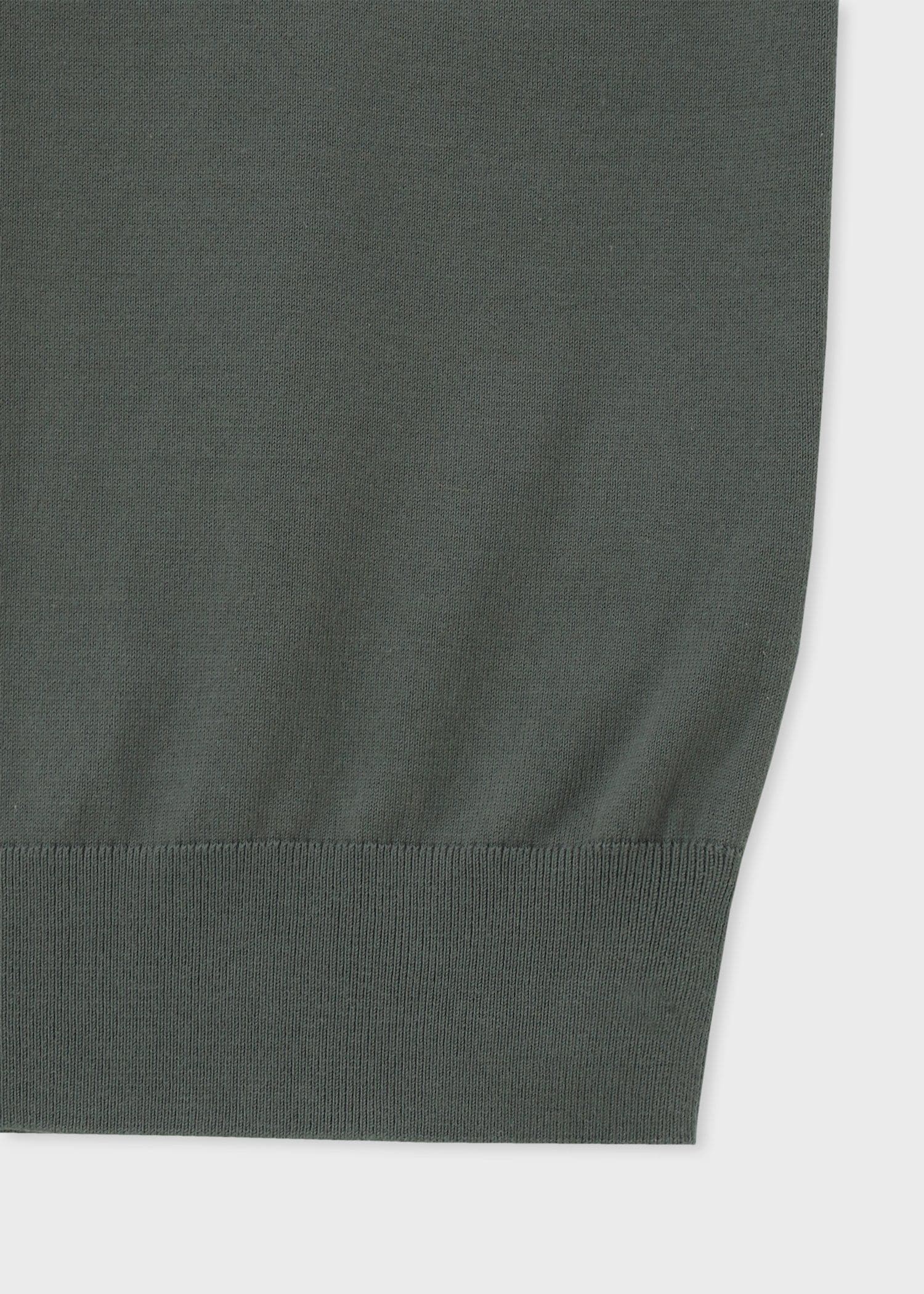 オーガニックコットン クルーネックニット