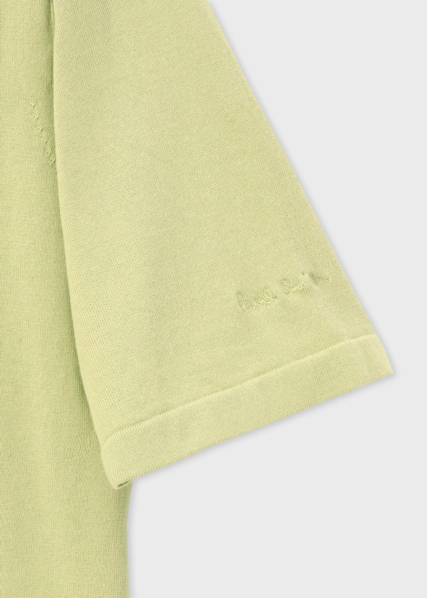 オーガニックコットン クルーネックニット