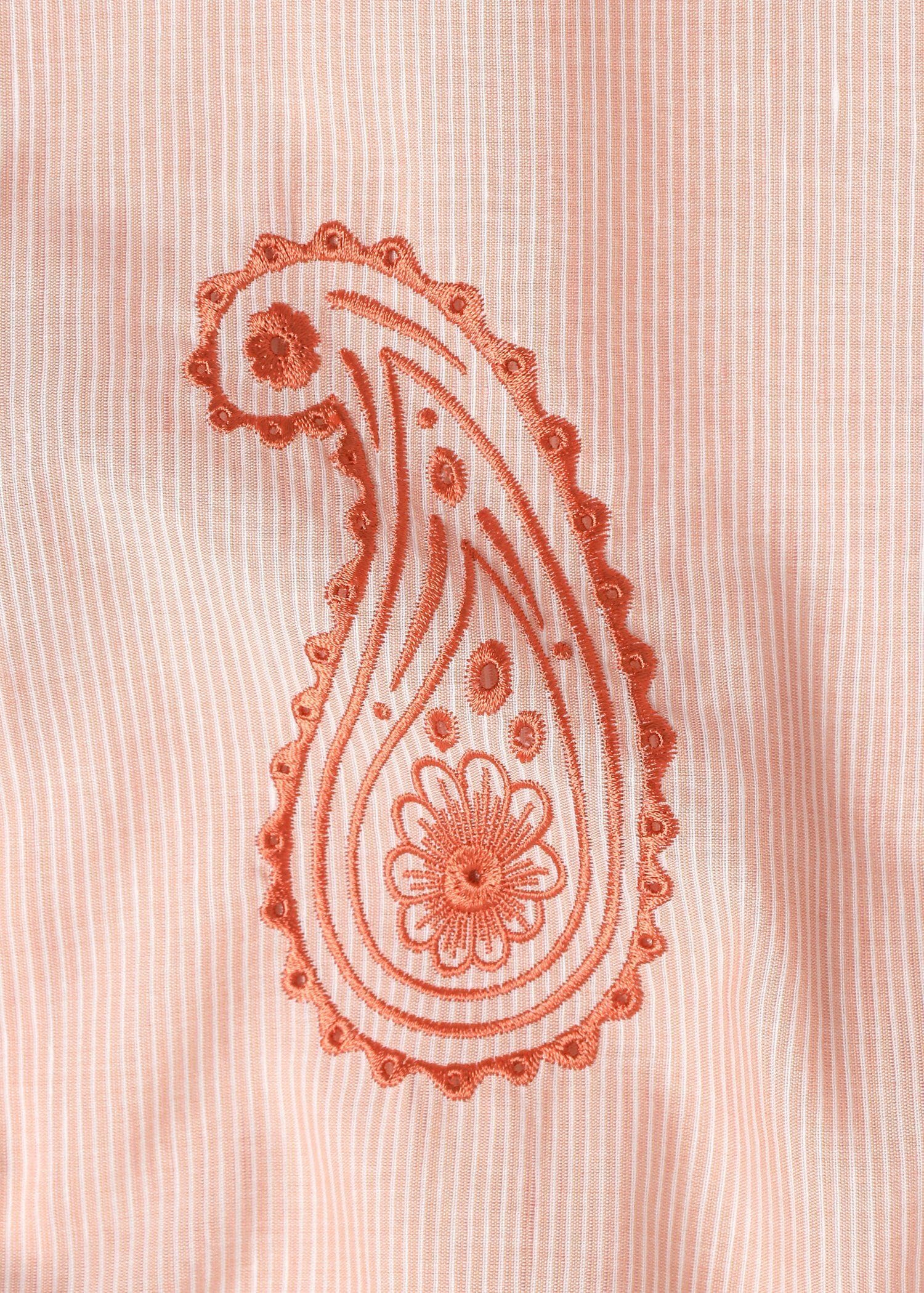 "Neon Paisley" カジュアルシャツ