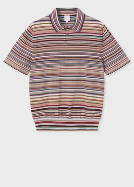Paul Smith ポールスミス ポロシャツ 現行タグ マルチストライプ M Paul Smith Standard Vol.3 :: PaulSmith