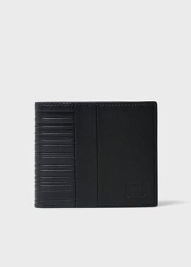 レザーパッチワーク 2つ折り財布