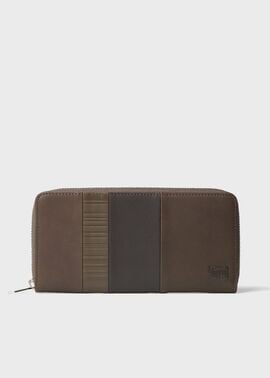 レザーパッチワーク 長財布
