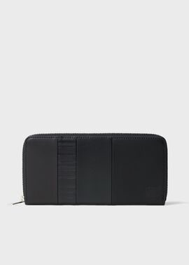 レザーパッチワーク 長財布