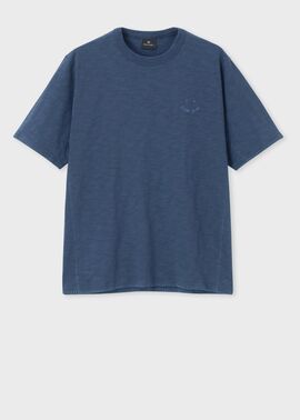 "Happy" ブランケットエンブロイダリー Tシャツ